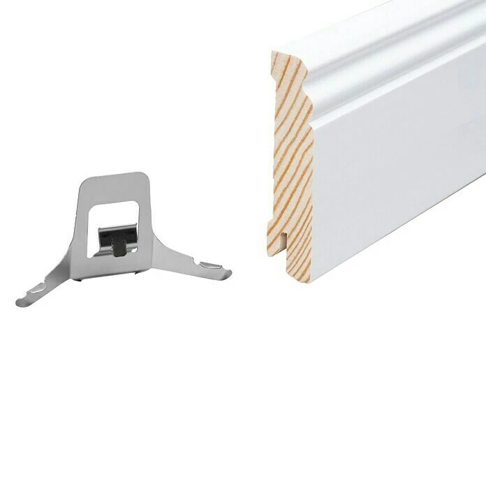 Neu 🤩 BAUHAUS Sockelleiste Weiß, 2,4 M X 1,8 Cm X 8 Cm, Profiliert 😉 5 Neu 🤩 BAUHAUS Sockelleiste Weiß, 2,4 M X 1,8 Cm X 8 Cm, Profiliert 😉 – Bild 5