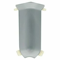 Bestpreis 💯 BAUHAUS LOGOCLIC Innenecke Grau, 2 Stk., Geeignet Für: Hartschaum-Sockelleisten 🌟