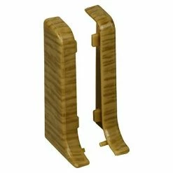 Budget 🎉 BAUHAUS Profiles And More Endkappe KU050 Eiche, 2 Stk. 👍