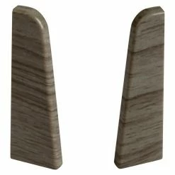 Bestpreis 🌟 BAUHAUS Egger Endkappe Eiche Anthrazit, 2 Stk., Passend Für: Egger Sockelleisten 17 X 60 Mm 🎉