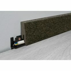 Bestes Angebot 🎁 BAUHAUS LOGOCLIC Aquaprotect Sockelleiste K58 Mondial 2,6 M X 18 Mm X 58 Mm, Gerade 👍