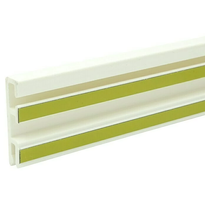 Budget ⌛ BAUHAUS Sockelleiste Cubica Weiß 2,5 M X 14 Mm X 60 Mm, Gerade ⌛ 2 Budget ⌛ BAUHAUS Sockelleiste Cubica Weiß 2,5 M X 14 Mm X 60 Mm, Gerade ⌛ – Bild 2