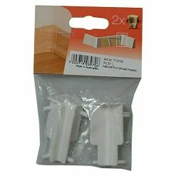 Besorgen 🛒 BAUHAUS Profiles And More Innenecke FU51L/KU51L Weiß, 2 Stk. 🎉 -Bodenverlegebedarf Verkäufe 12 109