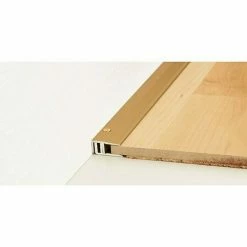 Aktion 🔔 BAUHAUS LOGOCLIC Abschlussprofil 222 Gold, 0,9 M X 21 Mm, Montageart: Schrauben 😍