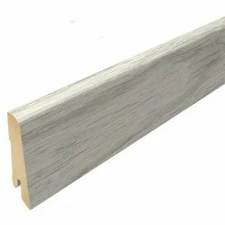 Angebote 🥰 BAUHAUS Egger Sockelleiste Zermatt Eiche Hell 2,4 M X 17 Mm X 60 Mm, Gerade 🧨