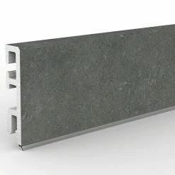 Neu 🛒 BAUHAUS Sockelleiste Cubica 60 Cannstatt 2,5 M X 13 Mm X 60 Mm, Gerade 🎁