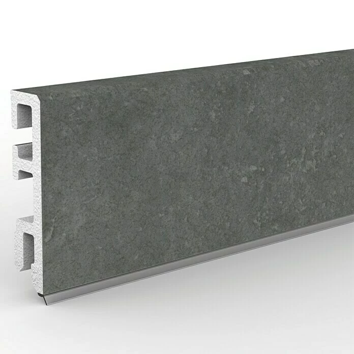 Neu 🛒 BAUHAUS Sockelleiste Cubica 60 Cannstatt 2,5 M X 13 Mm X 60 Mm, Gerade 🎁 1 Neu 🛒 BAUHAUS Sockelleiste Cubica 60 Cannstatt 2,5 M X 13 Mm X 60 Mm, Gerade 🎁