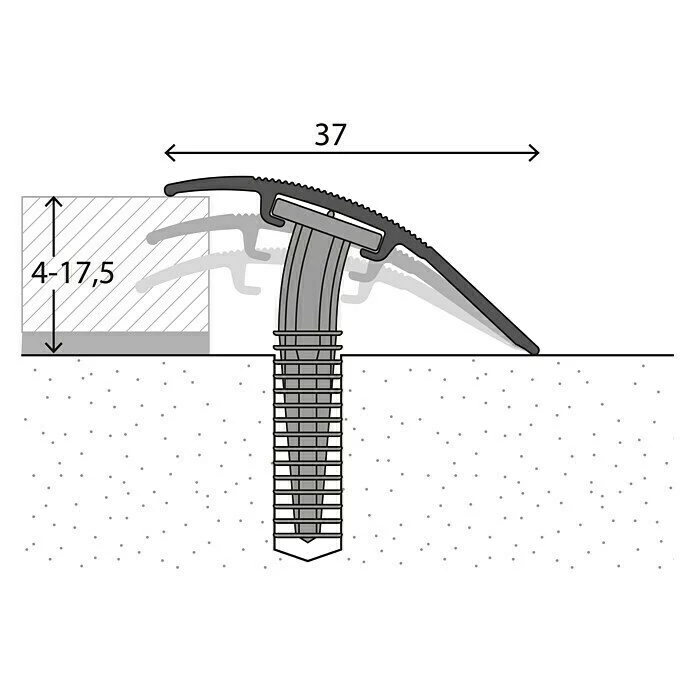 Bestpreis 🛒 BAUHAUS LOGOCLIC Anpassprofil 205 Buche, 0,9 M X 37 Mm, Montageart: Schrauben 🤩 2 Bestpreis 🛒 BAUHAUS LOGOCLIC Anpassprofil 205 Buche, 0,9 M X 37 Mm, Montageart: Schrauben 🤩 – Bild 2