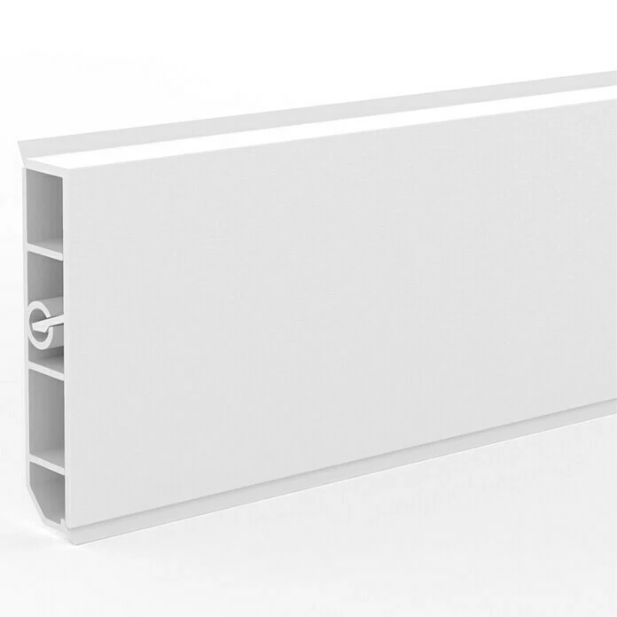 Neu 💯 BAUHAUS Deckprofil Cubica LS80 No Light Weiß, 2,5 M X 19 Mm X 80 Mm 🛒 1 Neu 💯 BAUHAUS Deckprofil Cubica LS80 No Light Weiß, 2,5 M X 19 Mm X 80 Mm 🛒