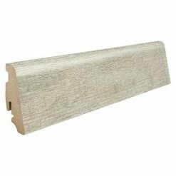 Besorgen ❤️ BAUHAUS Living By Haro Sockelleiste Eiche Ferrara Weiß 2,2 M X 19 Mm X 58 Mm, Gerade 🥰