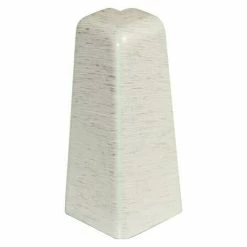 Am billigsten ❤️ BAUHAUS Egger Außenecke Eiche Graublau, 2 Stk., Passend Für: Egger Sockelleisten 17 X 60 Mm ⭐