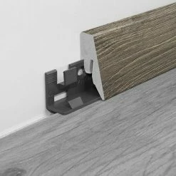 Billig 😀 BAUHAUS LOGOCLIC Sockelleiste K40 C Barnwood Nuoro 2,6 M X 19 Mm X 40 Mm, Gerade 🤩