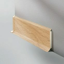 Bester Verkauf ✨ BAUHAUS LOGOCLIC Hartschaumleiste HSL Eiche Hell, 2,5 M X 14 Mm X 60 Mm 🔥