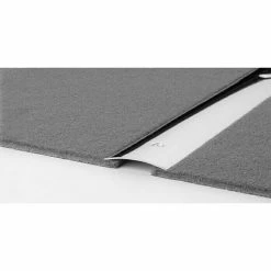 Coupon 😀 BAUHAUS LOGOCLIC Übergangsprofil 111 Edelstahl Glänzend, 2,7 M X 40 Mm X 4,2 Mm, Montageart: Schrauben, Mittig Versenkt Gelocht ⭐