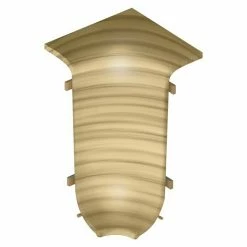 Blitzangebot 🤩 BAUHAUS LOGOCLIC Innenecke Eiche Weiß, 2 Stk., Geeignet Für: Kabelkanal-Sockelleisten 😍