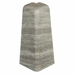 Rabatt 😀 BAUHAUS Egger Außenecke Eiche Grau, 2 Stk., Passend Für: Egger Sockelleisten 17 X 60 Mm 👍