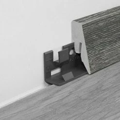 Billig 👍 BAUHAUS LOGOCLIC Sockelleiste K40 C Eiche Scalea 2,6 M X 19 Mm X 40 Mm, Gerade 🔔