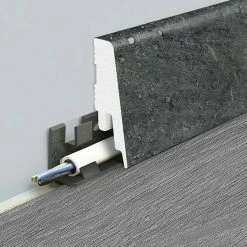 Auslauf 💯 BAUHAUS LOGOCLIC Sockelleiste K58 C Ocean Bay 2,4 M X 18 Mm X 58 Mm, Gerade 🤩