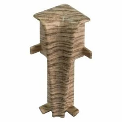 Besorgen 🎉 BAUHAUS Egger Innenecke Eiche Graubraun, 2 Stk., Passend Für: Egger Sockelleisten 17 X 60 Mm 🤩