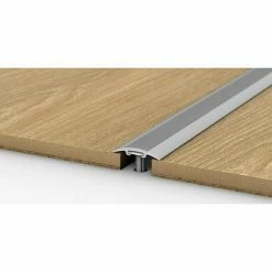 Am billigsten 🥰 BAUHAUS LOGOCLIC Übergangsprofil 201 Silber, 0,9 M X 30 Mm, Montageart: Schrauben 🤩