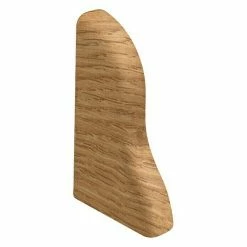 Blitzangebot 🤩 BAUHAUS LOGOCLIC Endkappe K40 Eiche Struktur, 2 Stk., Geeignet Für: Sockelleiste K40 🔥