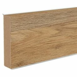 Budget 💯 BAUHAUS Sockelleiste XL Mabelle 2,5 M X 18 Mm X 60 Mm, Gerade ❤️