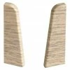 Budget 🧨 BAUHAUS Egger Endkappe Eiche Weiß, 2 Stk., Passend Für: Egger Sockelleisten 17 X 60 Mm 🌟