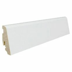 Coupon 🧨 BAUHAUS Living By Haro Sockelleiste Marmor Weiß 2,2 M X 19 Mm X 58 Mm, Gerade 🤩