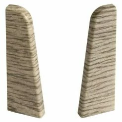 Schlussverkauf 🛒 BAUHAUS Egger Endkappe Eiche Hellgrau, 2 Stk., Passend Für: Egger Sockelleisten 17 X 60 Mm 👏