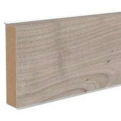 Billig 💯 BAUHAUS Sockelleiste XL Maelle 2,5 M X 18 Mm X 60 Mm, Gerade ❤️