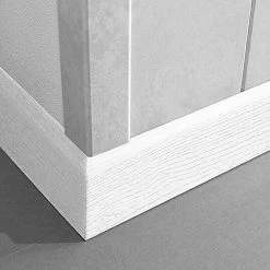 Schlussverkauf ⌛ BAUHAUS LOGOCLIC Fußleiste K 58 Edelweiß Pore 2,6 M X 10 Mm X 58 Mm 🔔