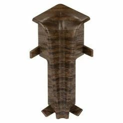 Bester Verkauf ✨ BAUHAUS Egger Innenecke Eiche Dunkelbraun, 2 Stk., Passend Für: Egger Sockelleisten 17 X 60 Mm 🔔