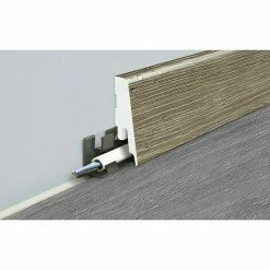 Beste Bewertungen von 👏 BAUHAUS LOGOCLIC Sockelleiste K58 C Starlight 2,4 M X 18 Mm X 58 Mm, Gerade 🧨