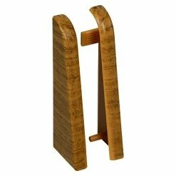 Besorgen 🛒 BAUHAUS Profiles And More Endkappe FU60L Eiche Dunkelbraun, 2 Stk. ⭐