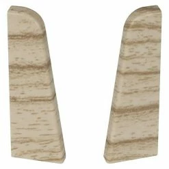 Billig ⌛ BAUHAUS Egger Endkappe Eiche Hell, 2 Stk., Passend Für: Egger Sockelleisten 17 X 60 Mm 👏