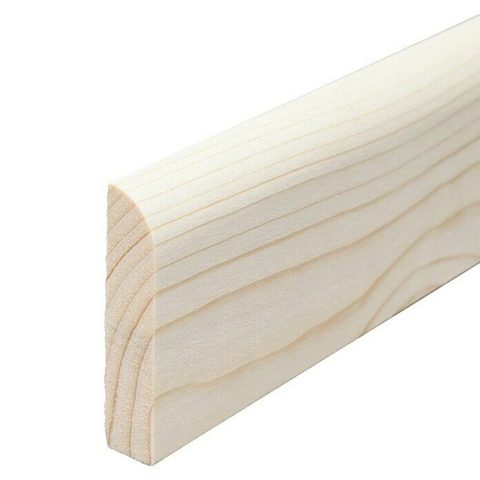 Neu 🔥 BAUHAUS Profiles And More Sockelleiste I 2,4 M X 1 Cm X 5,8 Cm, Fichte, Unbehandelt ❤️ 1 Neu 🔥 BAUHAUS Profiles And More Sockelleiste I 2,4 M X 1 Cm X 5,8 Cm, Fichte, Unbehandelt ❤️
