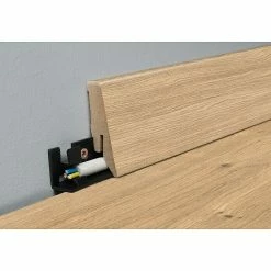 Besorgen 😍 BAUHAUS LOGOCLIC Sockelleiste K58 C Eiche Rheas 2,6 M X 18 Mm X 58 Mm, Gerade 😉