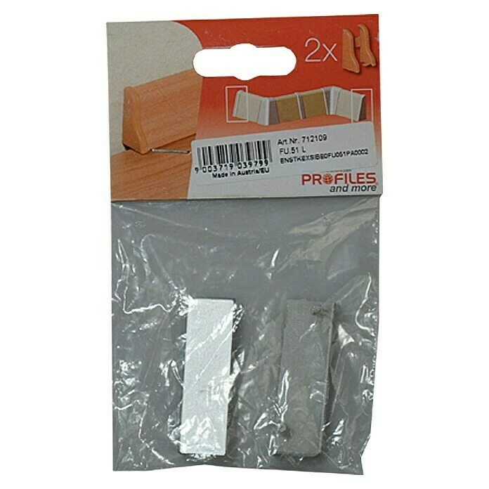 Bestes Angebot 🔔 BAUHAUS Profiles And More Endkappe FU51L/KU51L Silber, 2 Stk. 🔔 2 Bestes Angebot 🔔 BAUHAUS Profiles And More Endkappe FU51L/KU51L Silber, 2 Stk. 🔔 – Bild 2