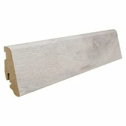 Brandneu 🥰 BAUHAUS Living By Haro Sockelleiste Skandinavische Eiche 2,2 M X 19 Mm X 58 Mm, Gerade 🔥