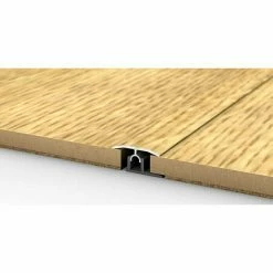 Blitzangebot 🌟 BAUHAUS LOGOCLIC Übergangsprofil 303 Eiche Weiß, 0,9 M X 34 Mm, Montageart: Stecken 🔔