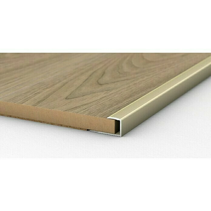 Bestpreis 😍 BAUHAUS LOGOCLIC Endprofil 253 Gold, 0,9 M X 24 Mm X 17 Mm, Montageart: Kleben 🔥 1 Bestpreis 😍 BAUHAUS LOGOCLIC Endprofil 253 Gold, 0,9 M X 24 Mm X 17 Mm, Montageart: Kleben 🔥