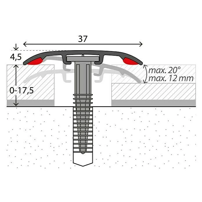 Brandneu ⌛ BAUHAUS LOGOCLIC Universalprofil 3in1 Starlight 0,9 M X 37 Mm X 4,5 Mm, Montageart: Schrauben 😉 2 Brandneu ⌛ BAUHAUS LOGOCLIC Universalprofil 3in1 Starlight 0,9 M X 37 Mm X 4,5 Mm, Montageart: Schrauben 😉 – Bild 2