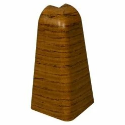 Aktion 🥰 BAUHAUS Profiles And More Außenecke FU60L Eiche Dunkelbraun, 2 Stk. 🧨