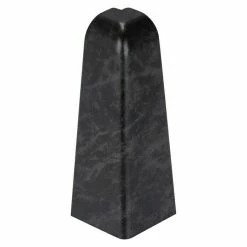 Auslauf 👍 BAUHAUS Egger Außenecke Stein Schwarz, 2 Stk., Passend Für: Egger Sockelleisten 17 X 60 Mm ✔️