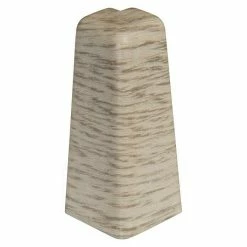 Angebote ⭐ BAUHAUS Egger Außenecke Eiche Hellgrau, 2 Stk., Passend Für: Egger Sockelleisten 17 X 60 Mm 🌟