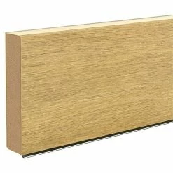 Brandneu 😍 BAUHAUS Sockelleiste Cubu 60 Notting Hill 2,5 M X 13 Mm X 60 Mm, Gerade 🥰