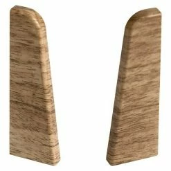 Blitzangebot 🌟 BAUHAUS Egger Endkappe Eiche Beige, 2 Stk., Passend Für: Egger Sockelleisten 17 X 60 Mm 🔥