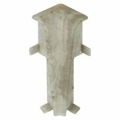 Bestes Angebot 🧨 BAUHAUS Egger Innenecke Stein Weiß, 2 Stk., Passend Für: Egger Sockelleisten 17 X 60 Mm 🛒