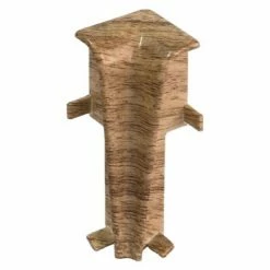 Am billigsten 🧨 BAUHAUS Egger Innenecke Eiche Beige, 2 Stk., Passend Für: Egger Sockelleisten 17 X 60 Mm 😀