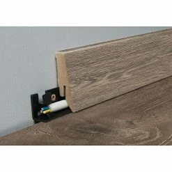 Angebote 🎁 BAUHAUS MyStyle Sockelleiste K58 C Earthen Oak 2,6 M X 18 Mm X 58 Mm, Gerade 😀